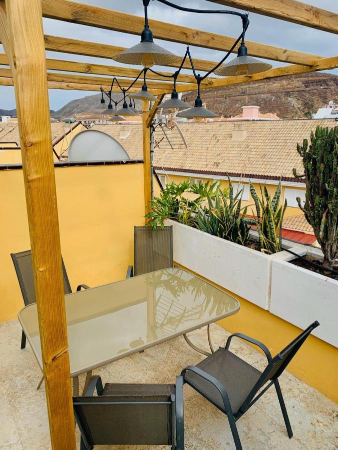 Lux Lovely 3 Bedroom Duplex With Solarium In Centre Of Playa Las Americas アロナ エクステリア 写真